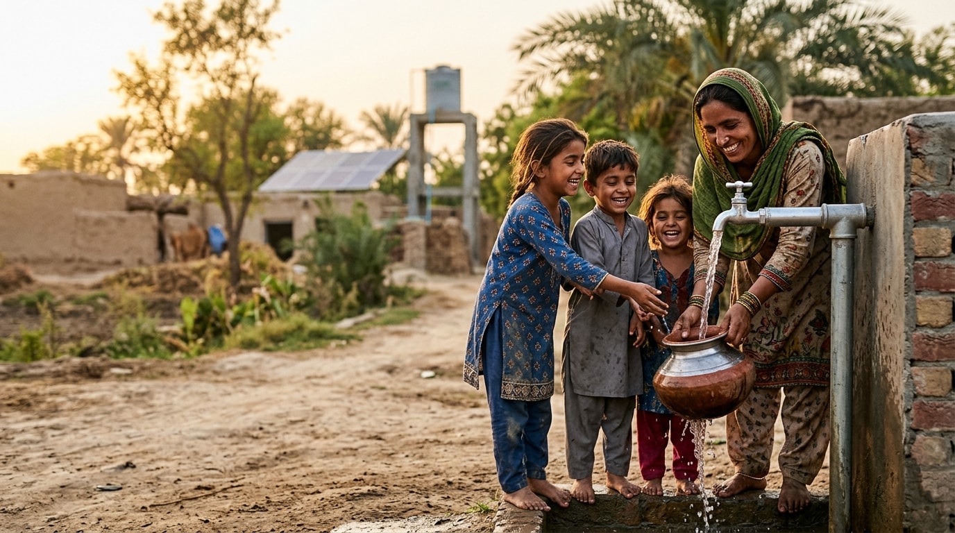 Clean Water Treatment Plants & Solar Wells